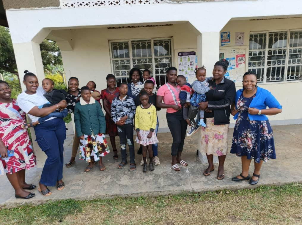 Community members gathered for education and health support